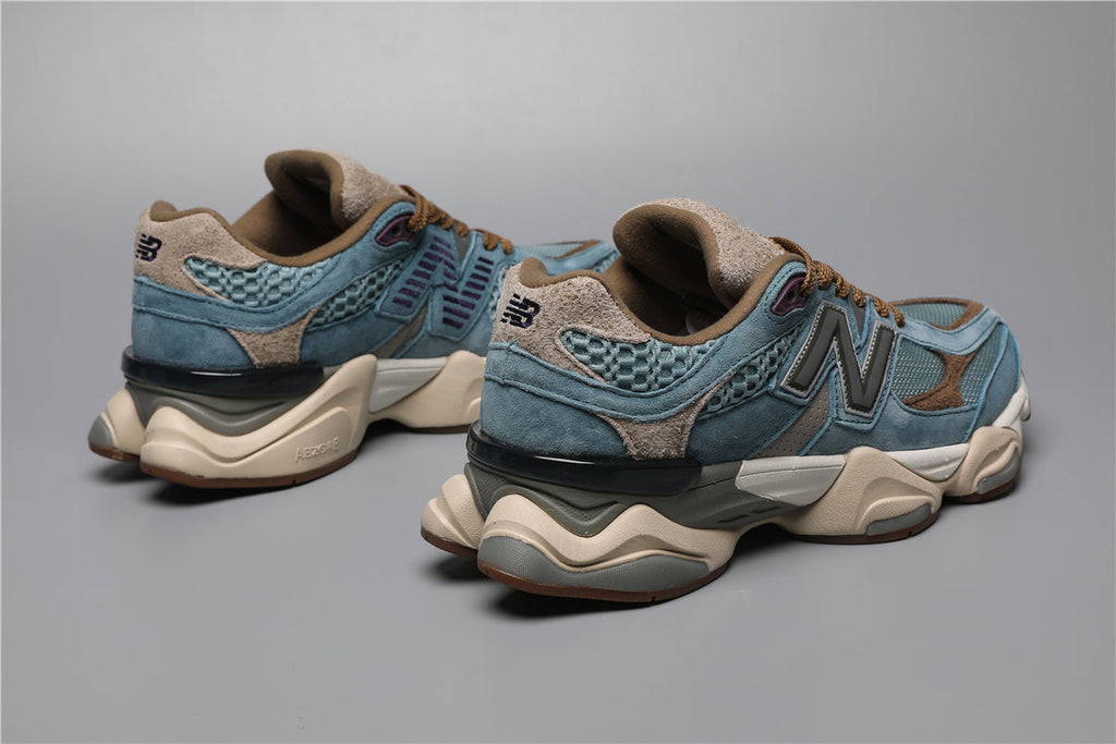 New Balance 9060 Nebelblau Sneakers für stilvolle Alltagsmode. 9
