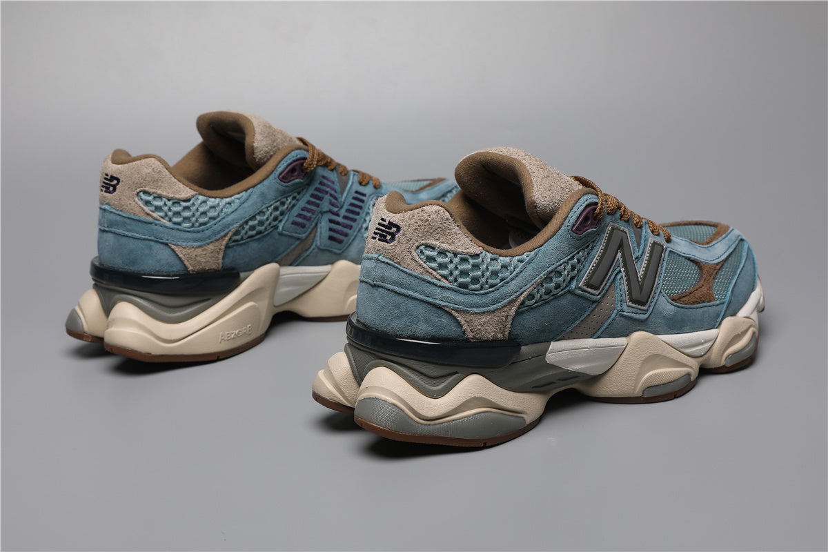 New Balance 9060 Nebelblau Sneakers für stilvolle Alltagsmode. 9