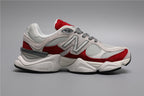 New Balance 9060 Weiße Rote Sneakers für Herren und Damen