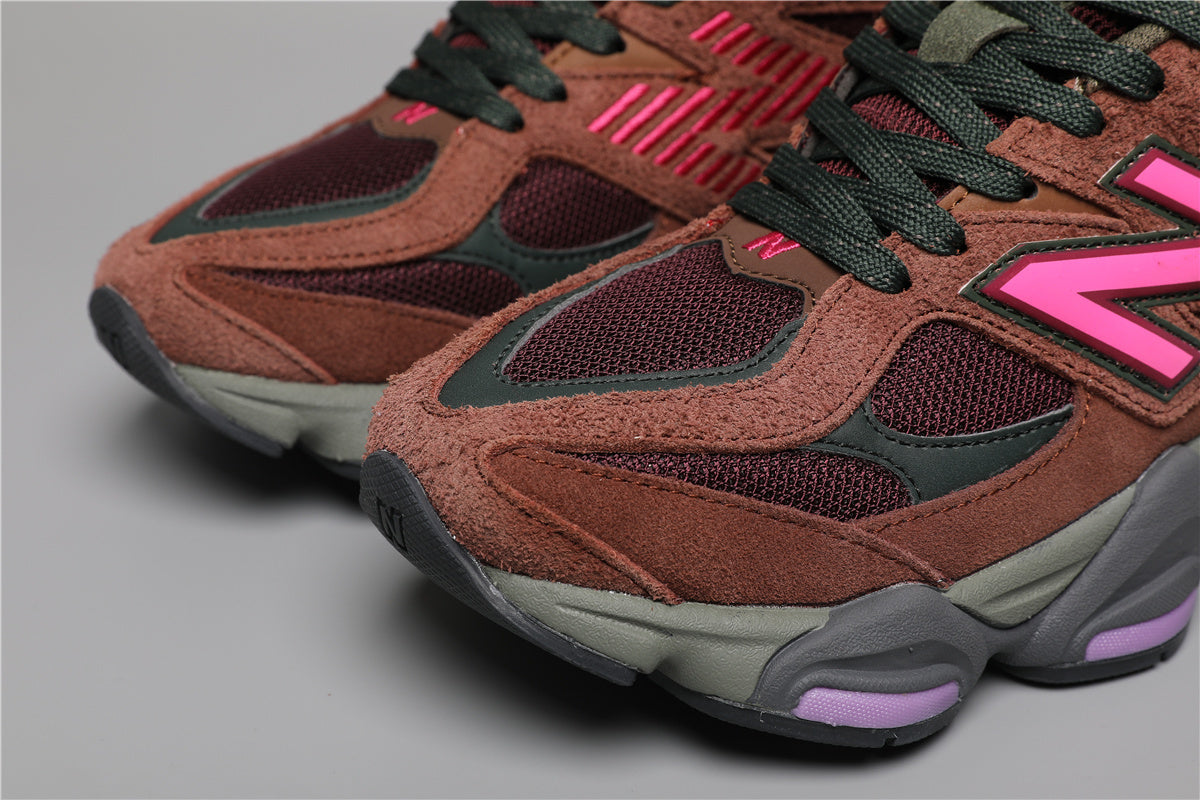 Stylische NB 9060 Sneakers in Weinrot 2