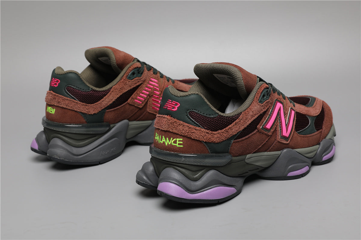 Stylische NB 9060 Sneakers in Weinrot 3
