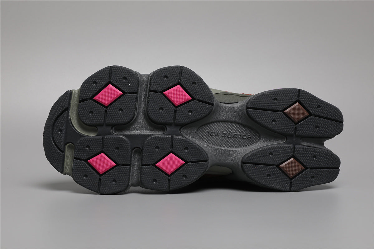 Stylische NB 9060 Sneakers in Weinrot 8