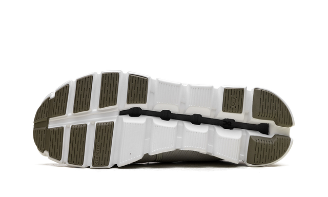 On Running Cloud 5 Chalk Grove Sneaker in Beige und Grün 6