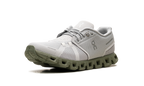 On Running Cloud 5 Sneaker in Gletschergrau und Resedagrün 4