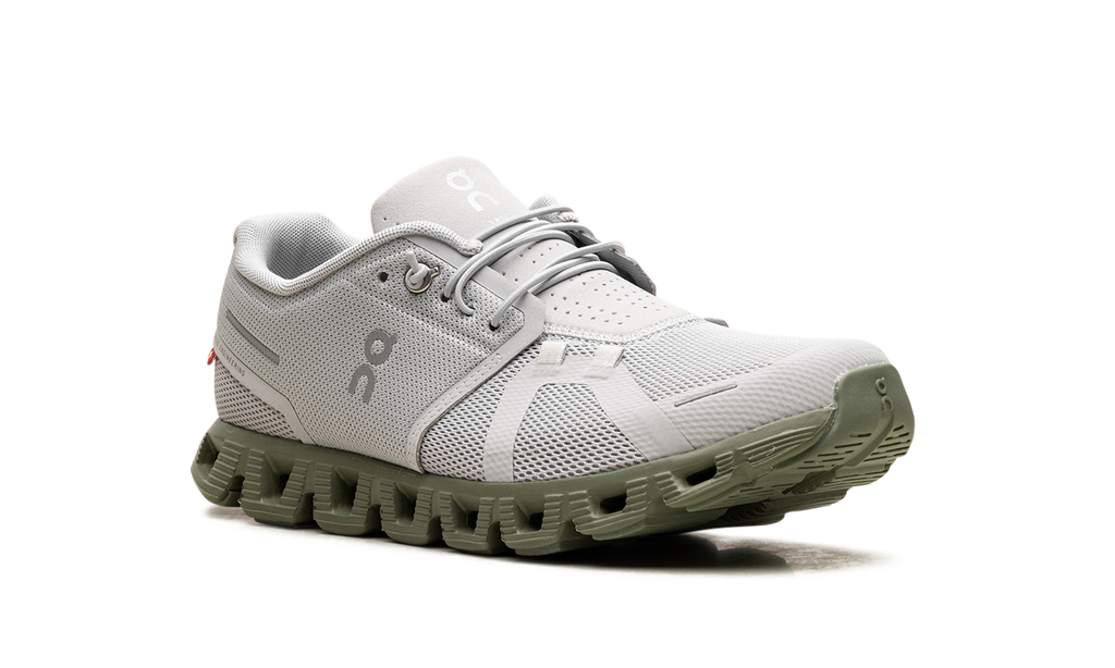 On Running Cloud 5 Sneaker in Gletschergrau und Resedagrün 5