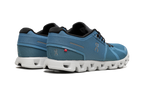 On Running Cloud 5 in Niagara Blau und Schwarz, atmungsaktiver Sneaker. 3