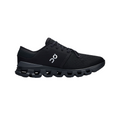 On Running Cloud X 4 in elegantem Schwarz für Damen.