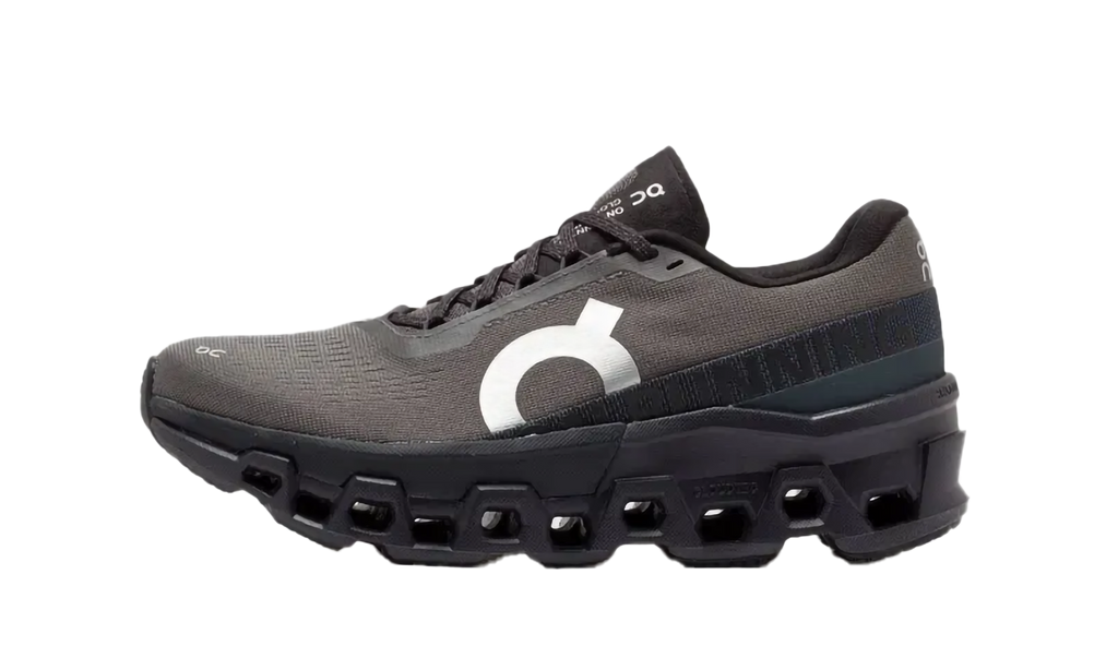 On Running Cloudmonster 2 in Asphalt Eisen, ideal für Langstreckenläufe. 2