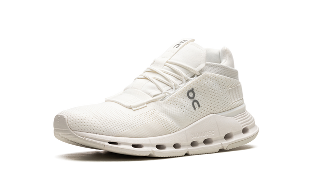 On Running Cloudnova nachhaltige Sneaker in Weiß. 4