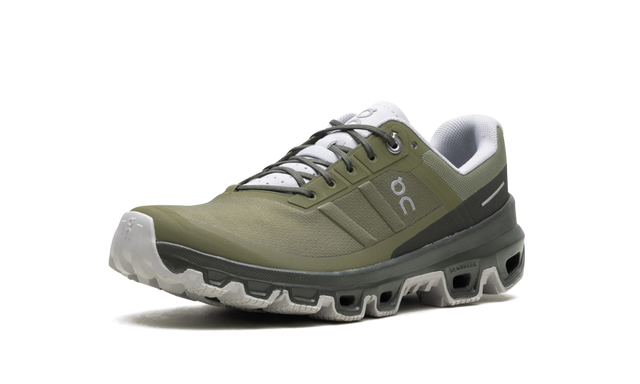 On Running Cloudventure Trailrunning-Schuh in Olivgrün für Frauen. 4