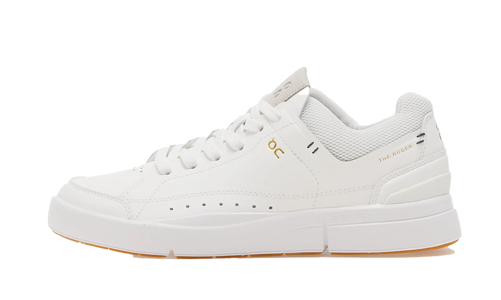 On Running On The Roger Centre Court Elegante Damen-Tennisschuhe in Beige 2