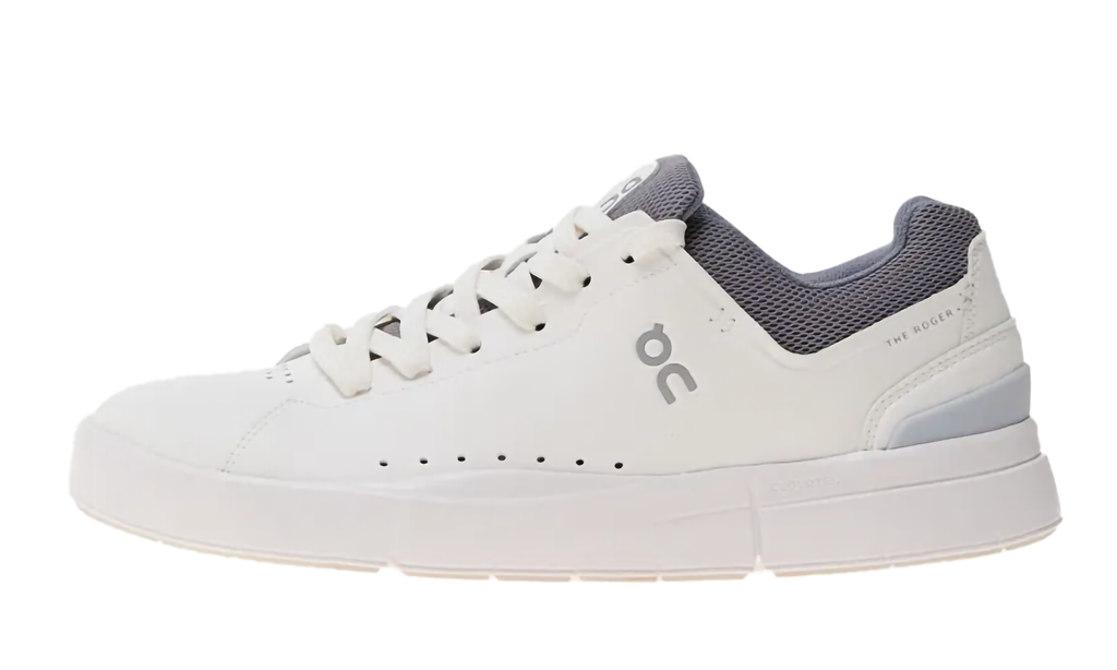 On Running The Roger Advantage in Weiß Fossil mit eleganten Details. 2