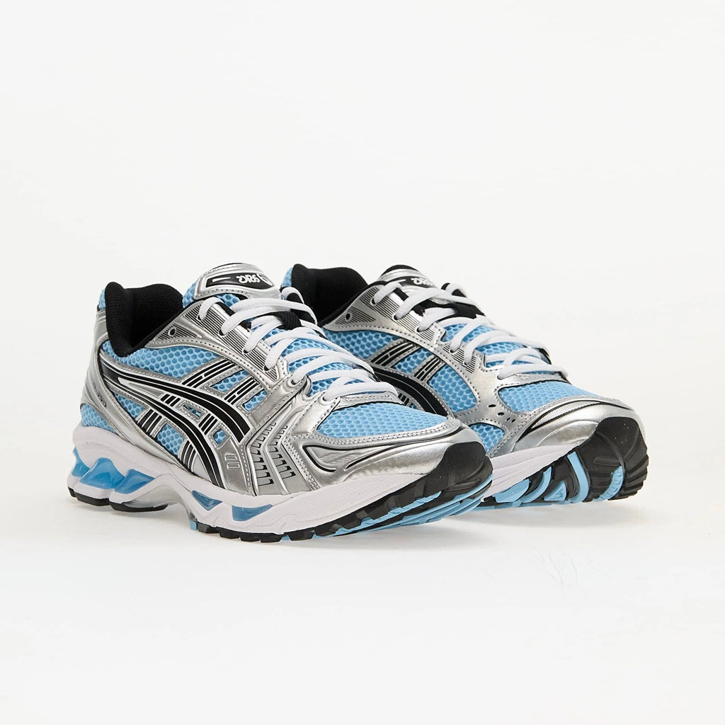 ASICS Gel-Kayano 14 Arctic Sky Pure Silver Sneakers in Eisblau und Silber. 2