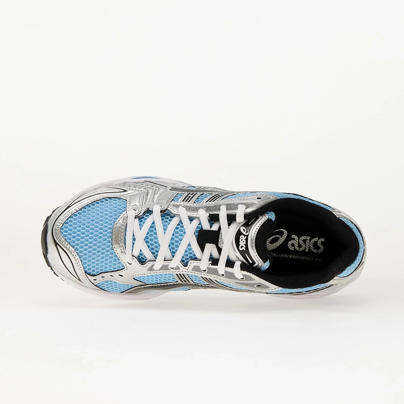 ASICS Gel-Kayano 14 Arctic Sky Pure Silver Sneakers in Eisblau und Silber. 3