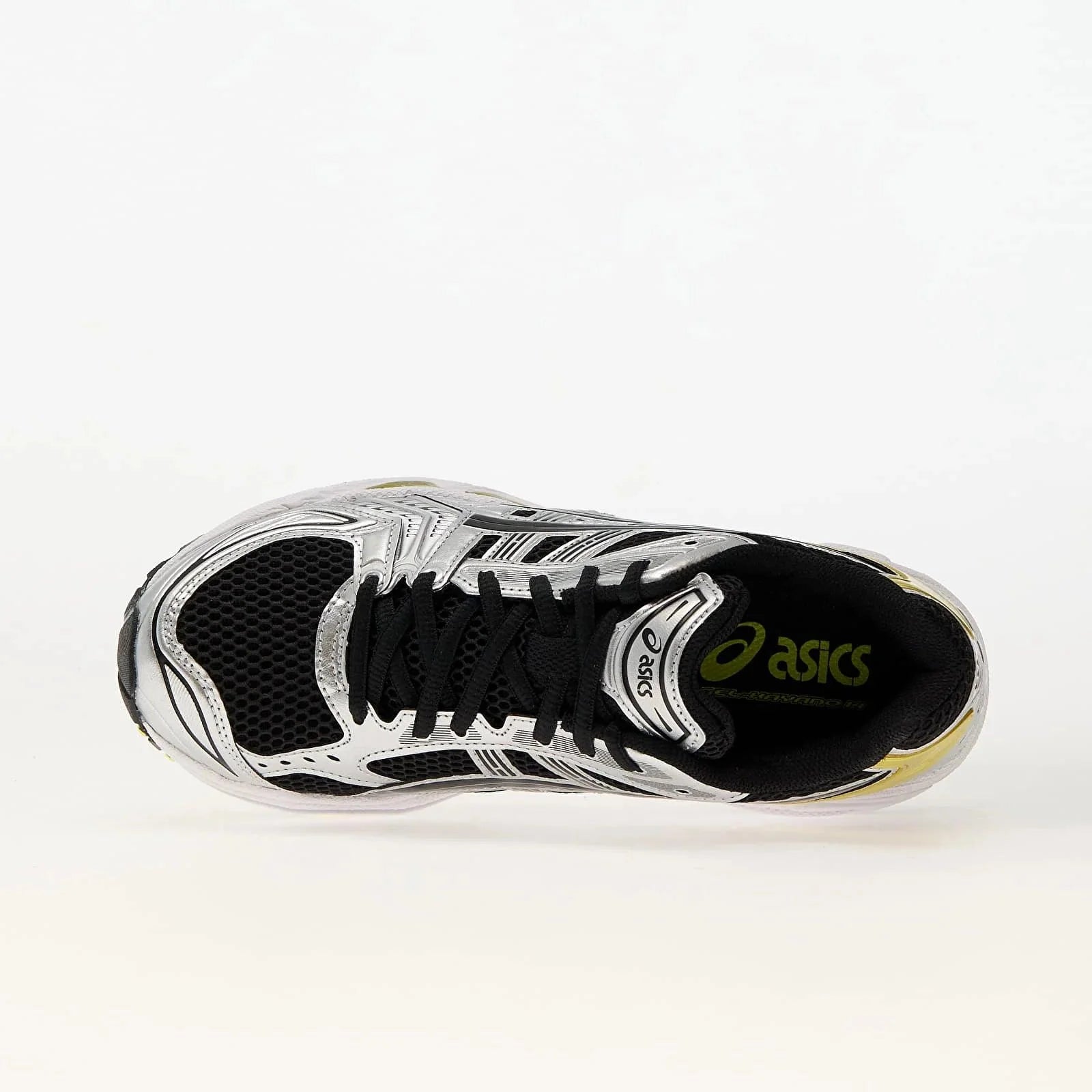 ASICS Gel-Kayano 14 Schwarz Lemon Spark Sneakers für sportliche Aktivitäten. 3