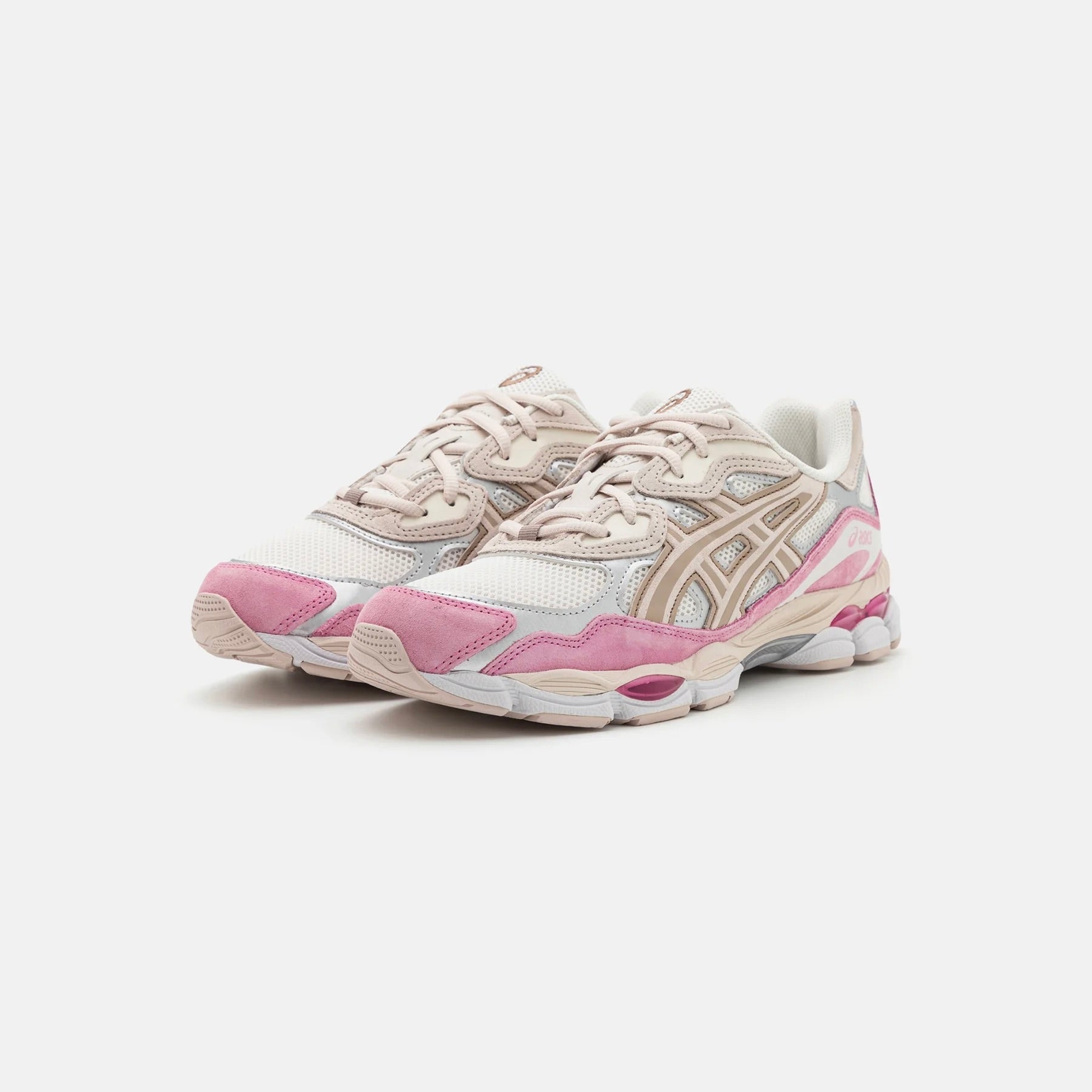 Asics Gel-NYC Creme Mineral Beige Pink Sneakers für Herren und Damen. 2