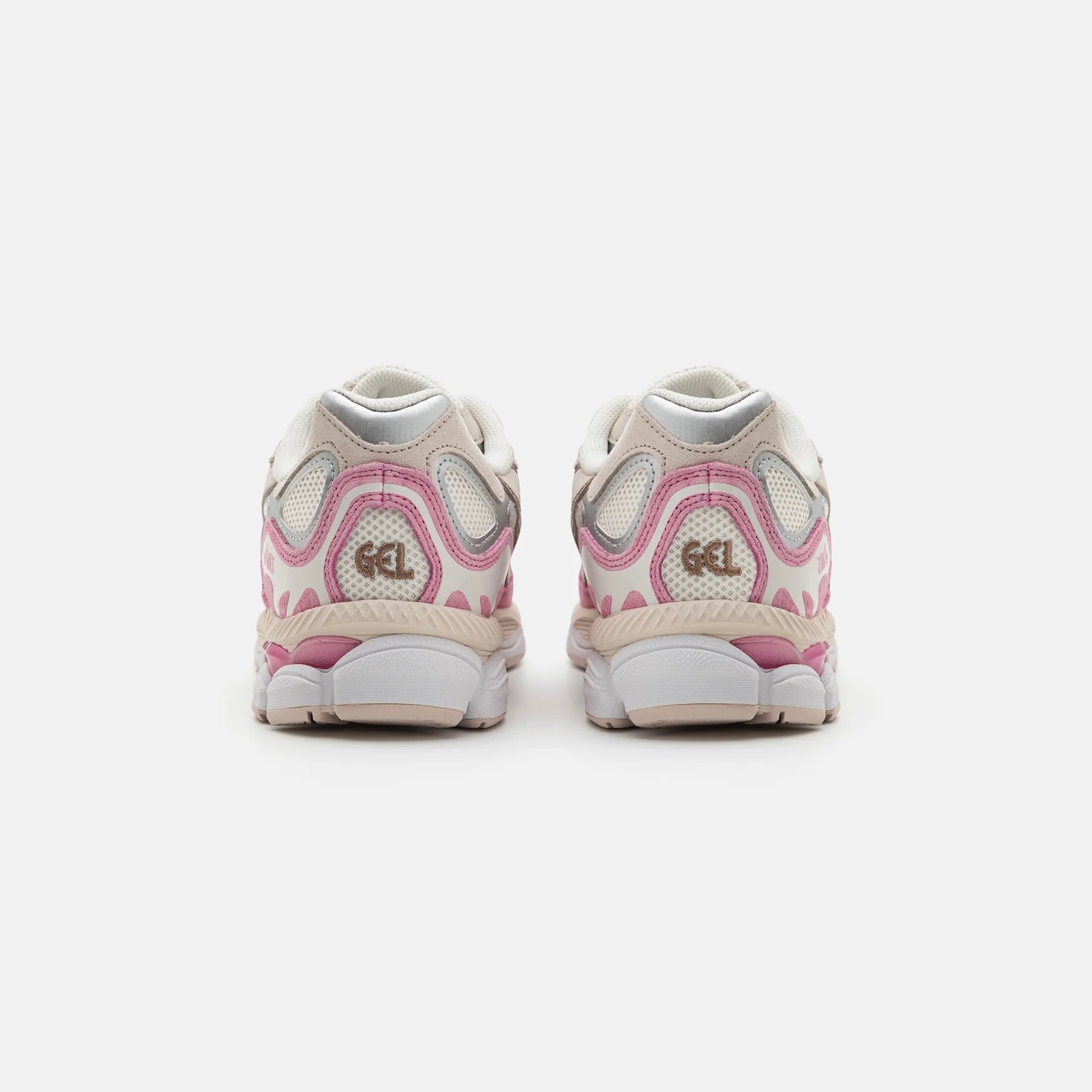 Asics Gel-NYC Creme Mineral Beige Pink Sneakers für Herren und Damen. 3