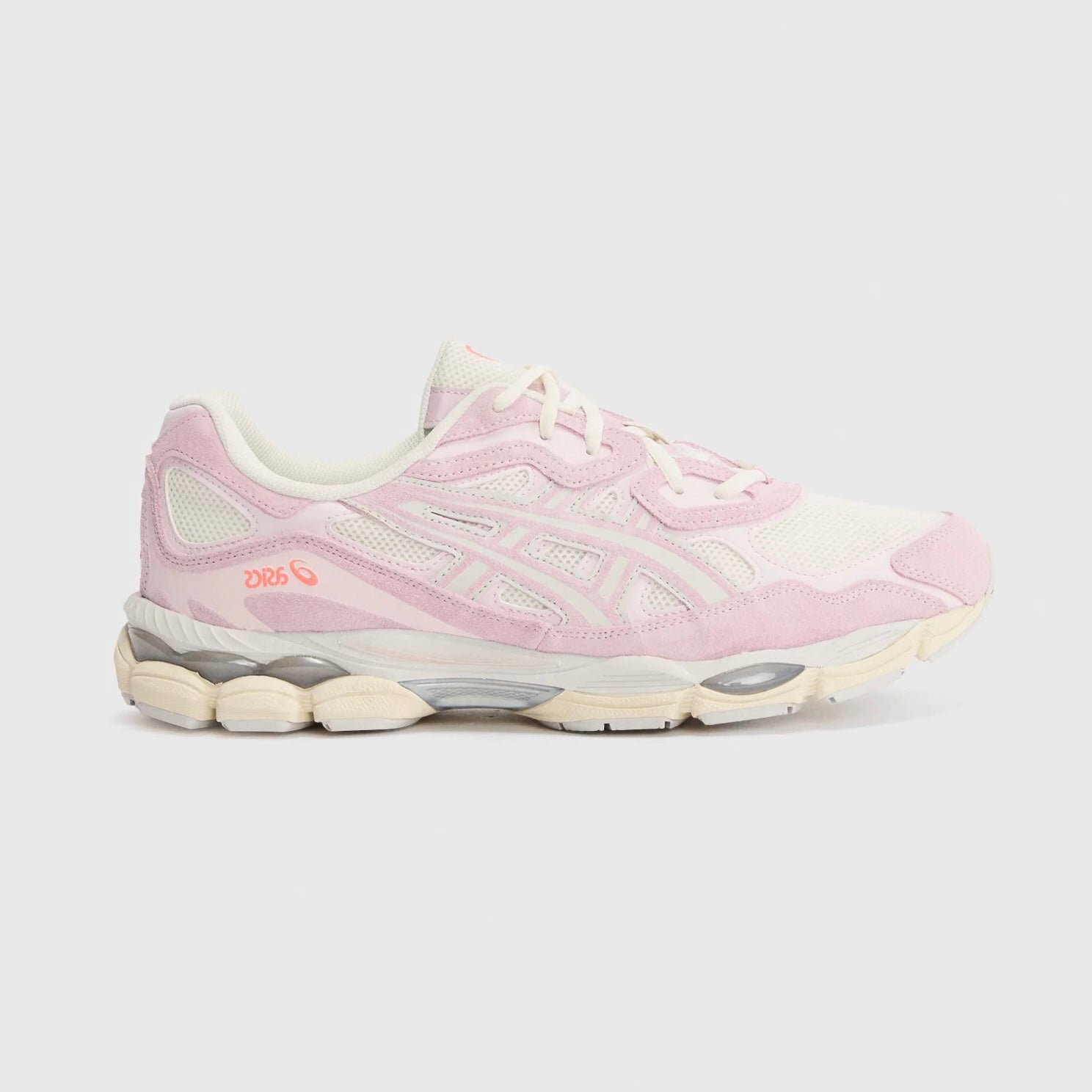Asics Gel-NYC Creme Rose Wasser elegante Sneakers