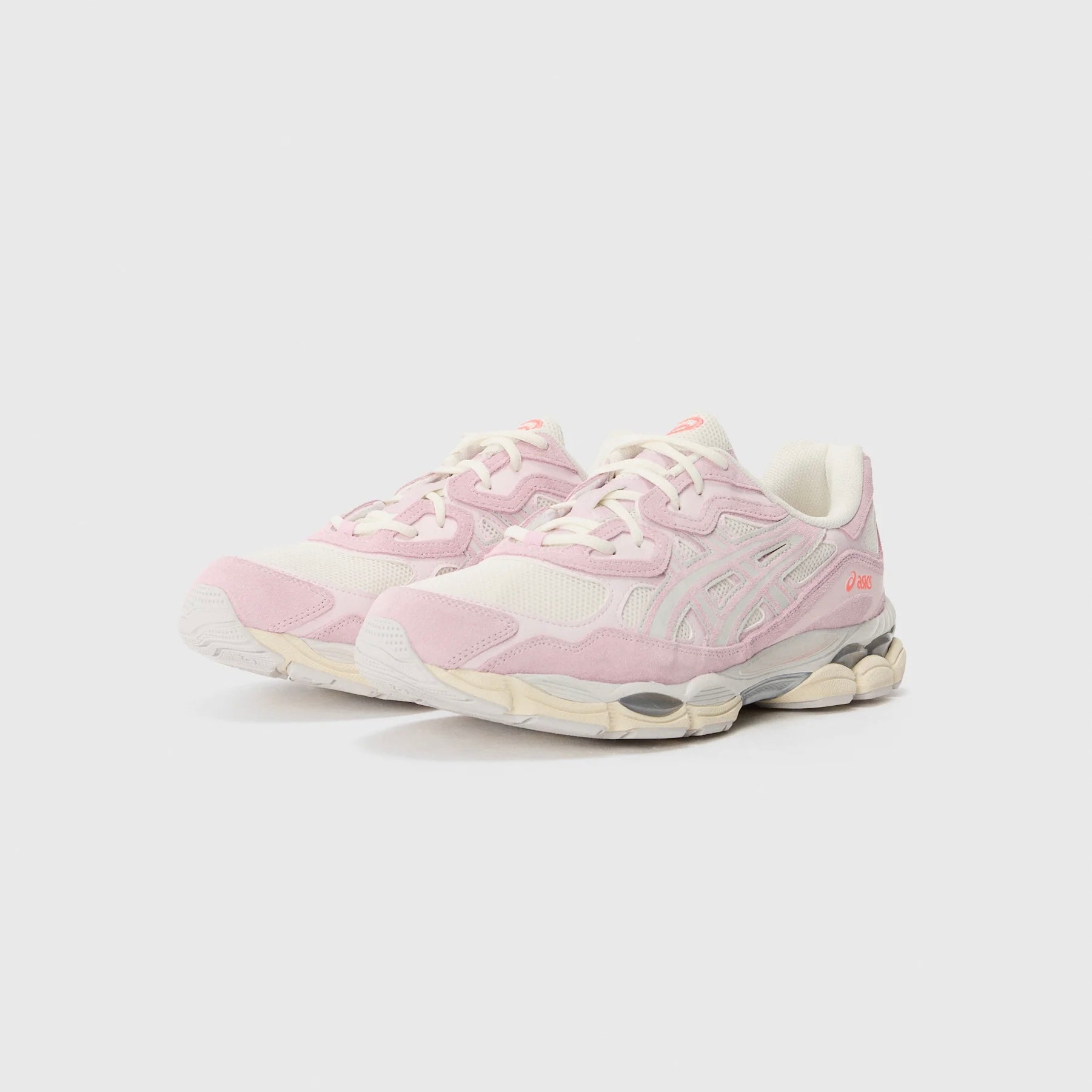 Asics Gel-NYC Creme Rose Wasser elegante Sneakers 2