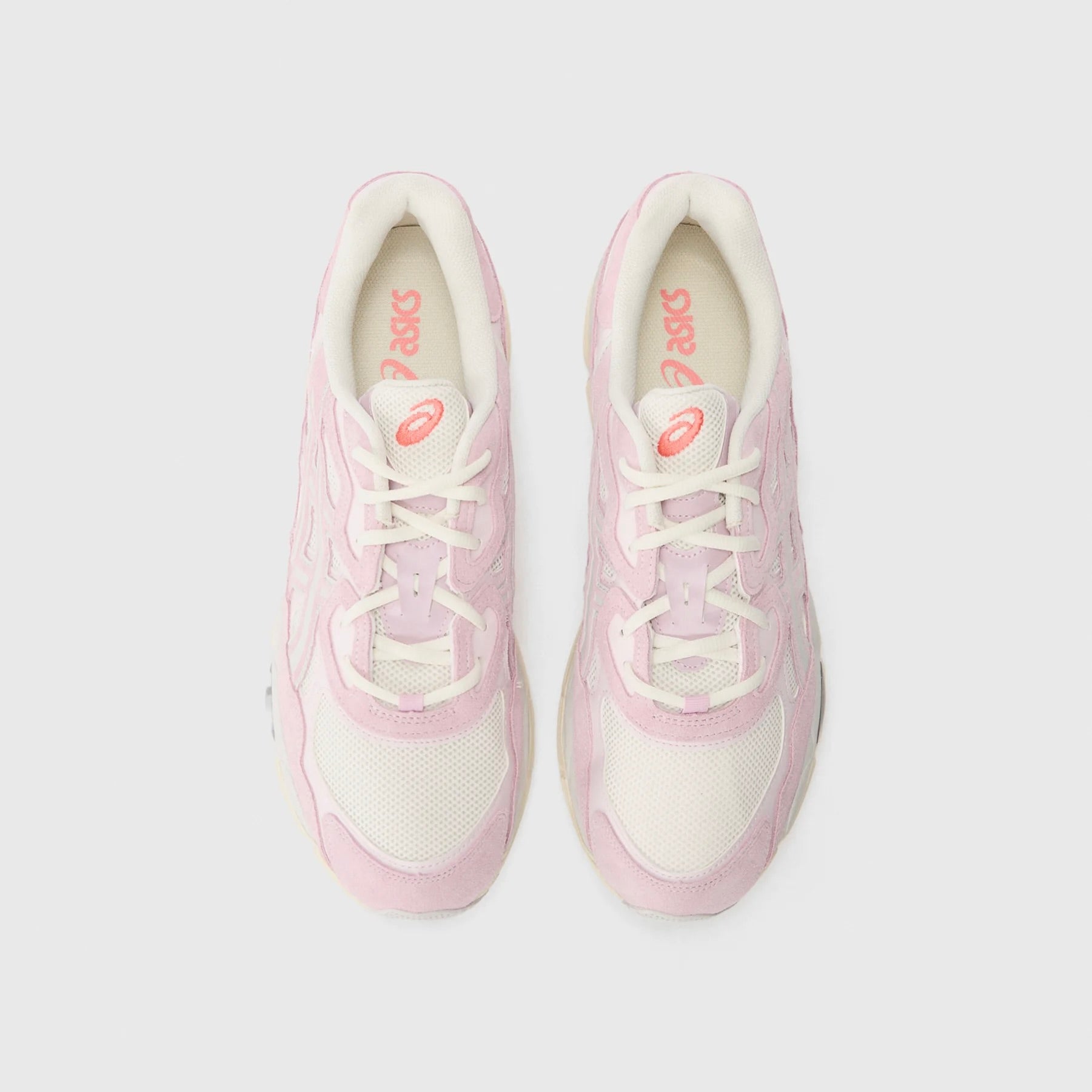 Asics Gel-NYC Creme Rose Wasser elegante Sneakers 4