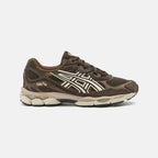 ASICS Gel-NYC Black Coffee Sneakers in elegantem Design.