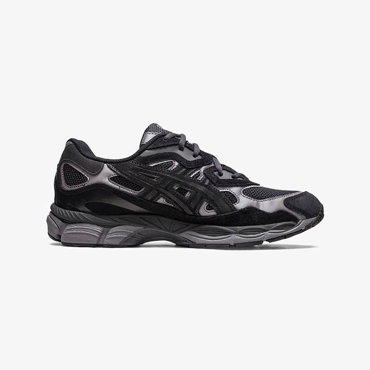 ASICS Gel-NYC Graphitgrau Schwarz Sneaker für sportlichen und urbanen Stil. 5