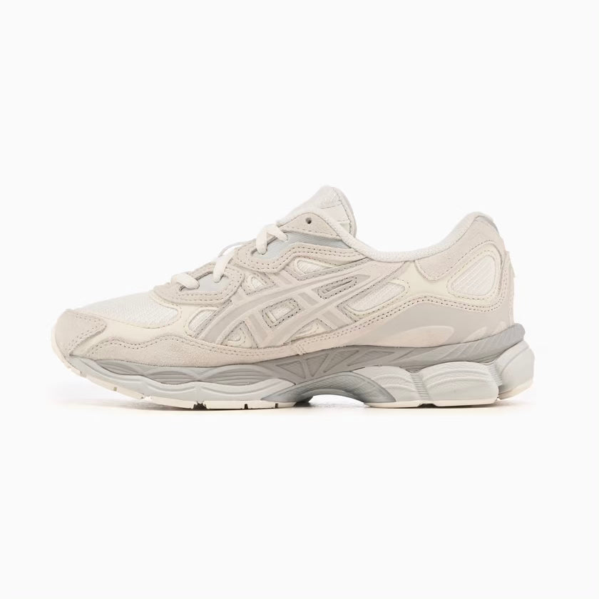 ASICS Gel-NYC Feather Grey Sneakers in Grau und Silber 4