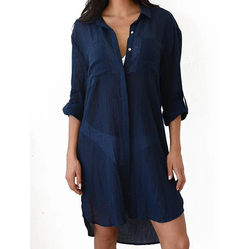 Strandbluse Black, lässig und stilvoll für den Sommer 11