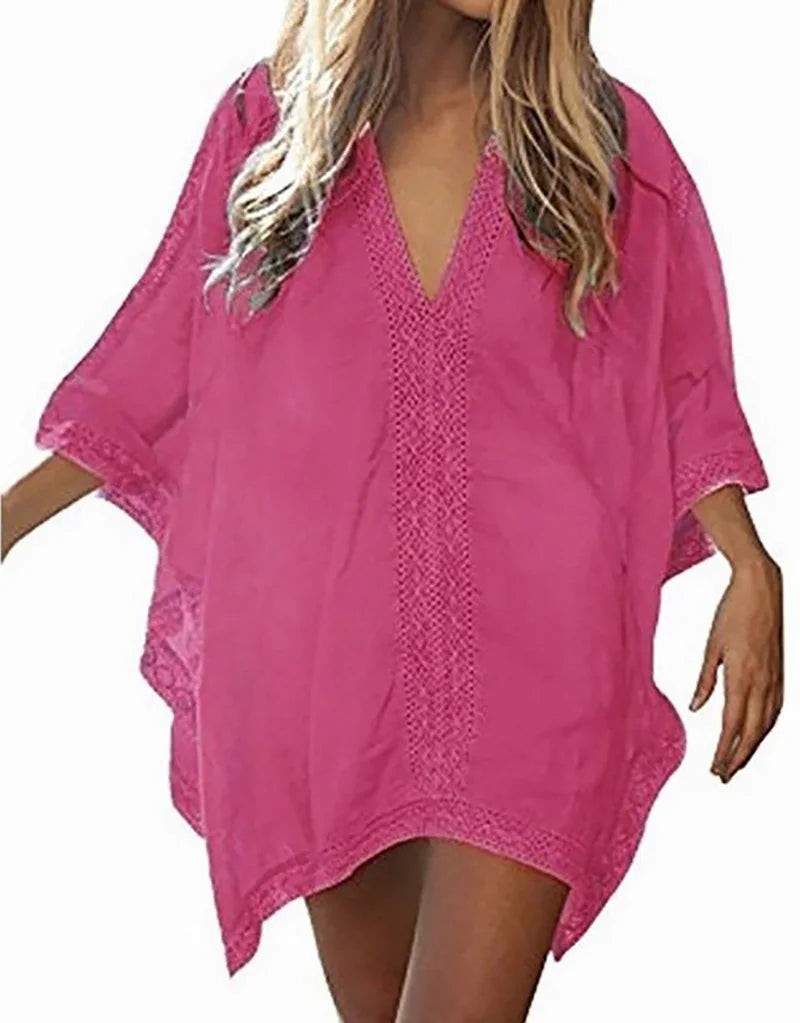 Strandbluse Black, lässig und stilvoll für den Sommer 14