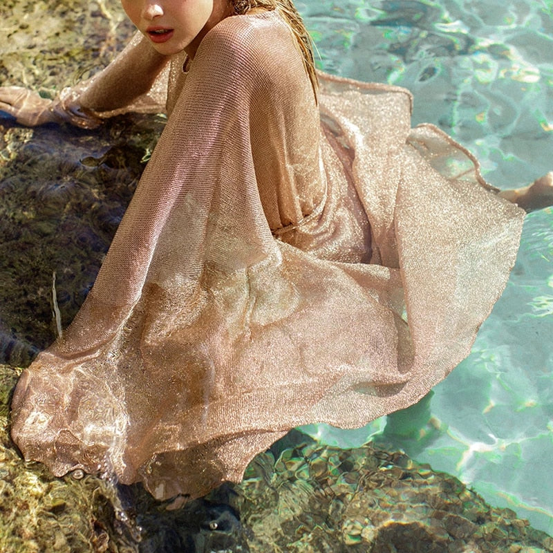 Strandkaftan Gold, perfekt für den Sommer 5