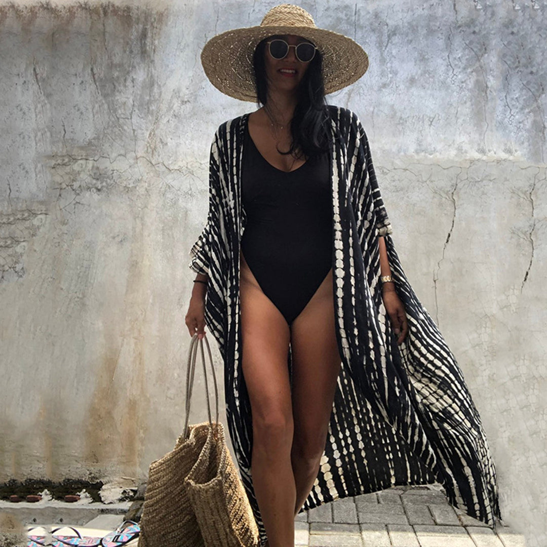 Strandtunika Mehrfarbig, elegant und vielseitig für den Sommer 3