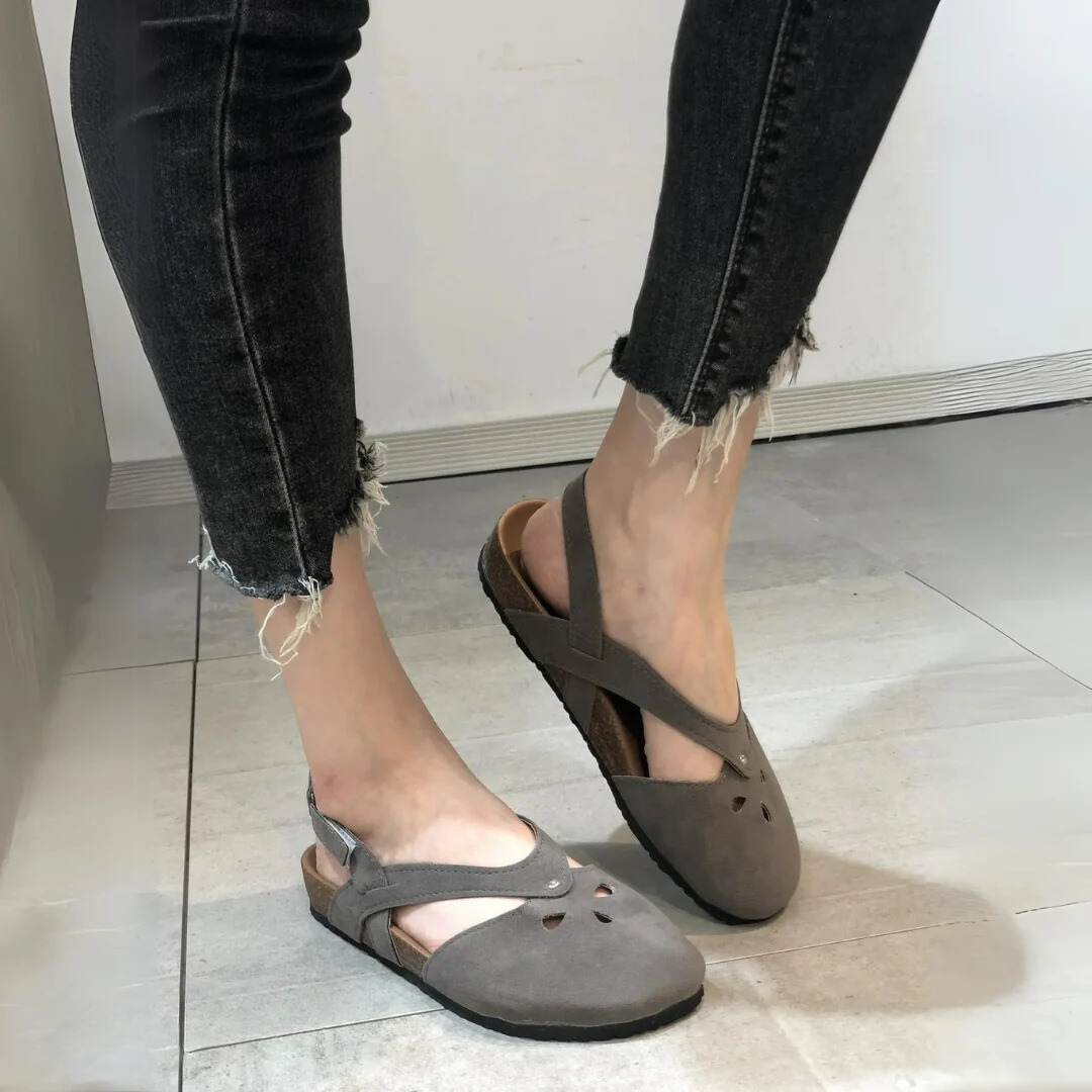 Damensandalen Grün 6