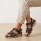 Damen Sandalen Brown