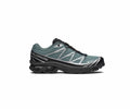 XT-6 Gore-Tex® Sneakers in Nordatlantik und Schwarz mit wetterfestem Design.