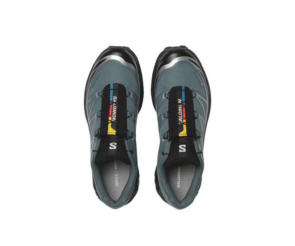 XT-6 Gore-Tex® Sneakers in Nordatlantik und Schwarz mit wetterfestem Design. 3