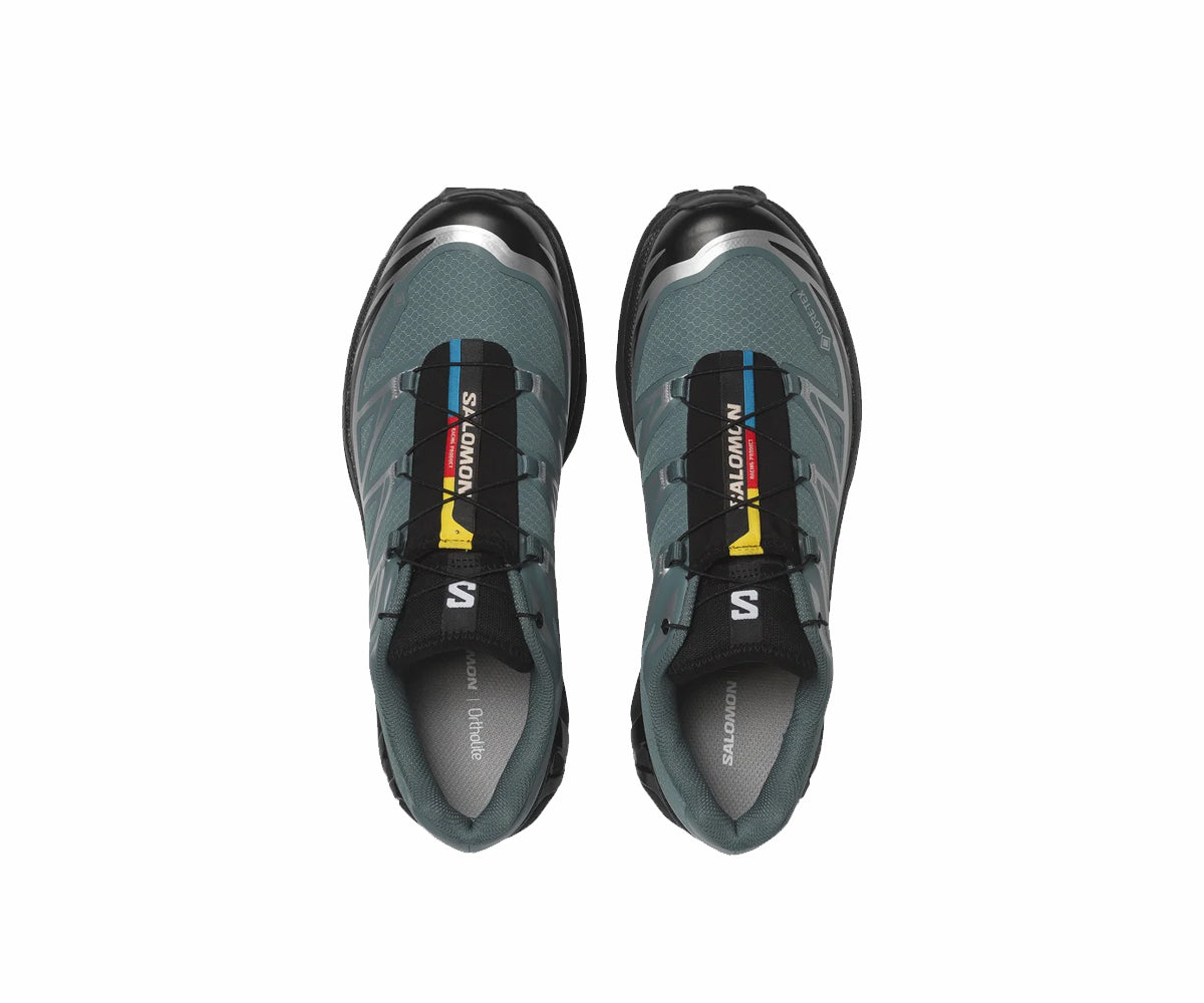 XT-6 Gore-Tex® Sneakers in Nordatlantik und Schwarz mit wetterfestem Design. 3