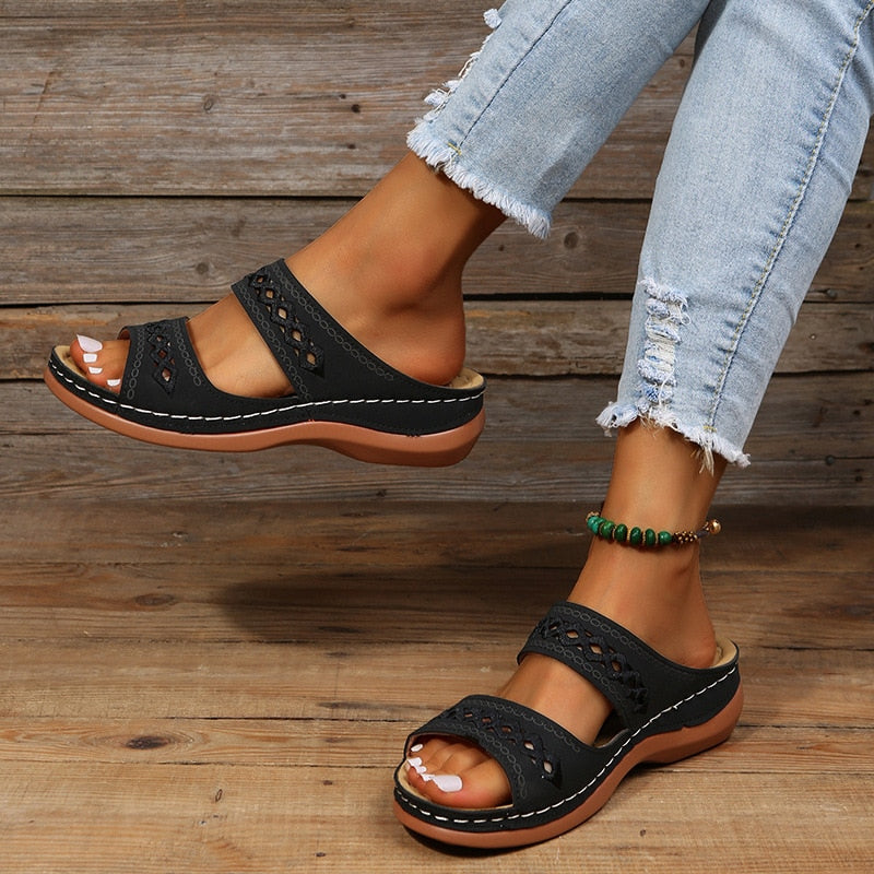 Damen Sandalen mit Wolkenpolsterung und leichtem Design 6