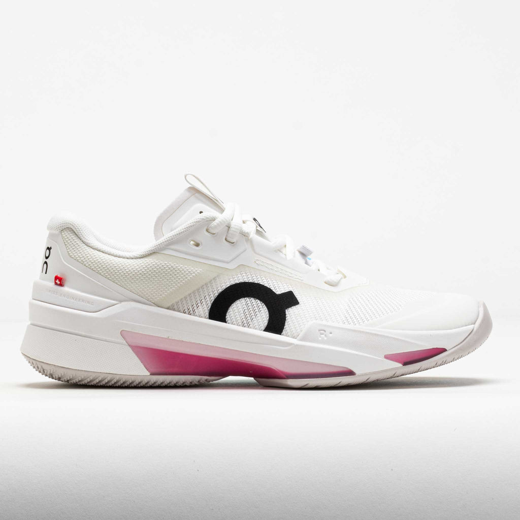 On The Roger Pro Fire Damen Tennis Schuhe in Weiß/Pink