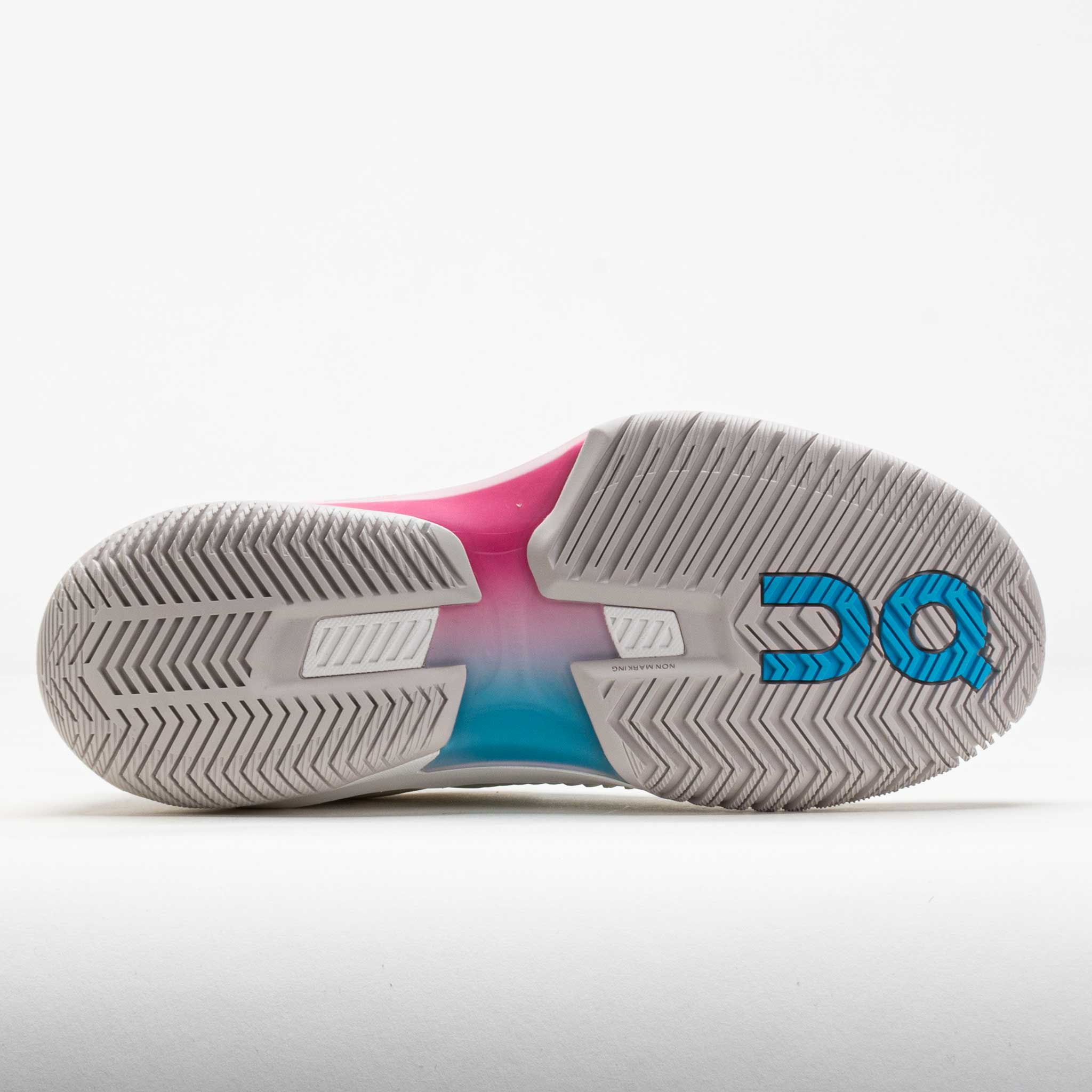 On The Roger Pro Fire Damen Tennis Schuhe in Weiß/Pink 4