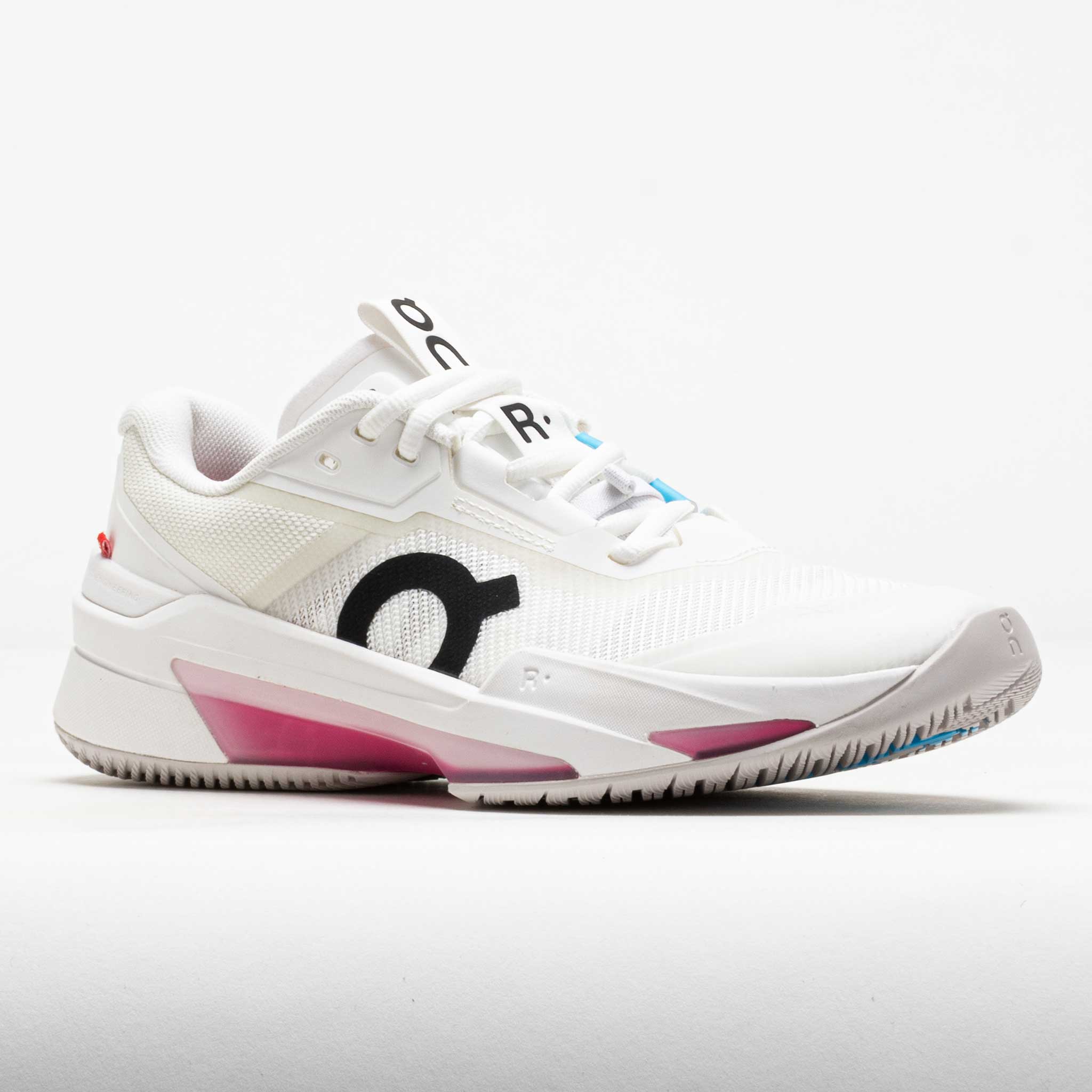 On The Roger Pro Fire Damen Tennis Schuhe in Weiß/Pink 5