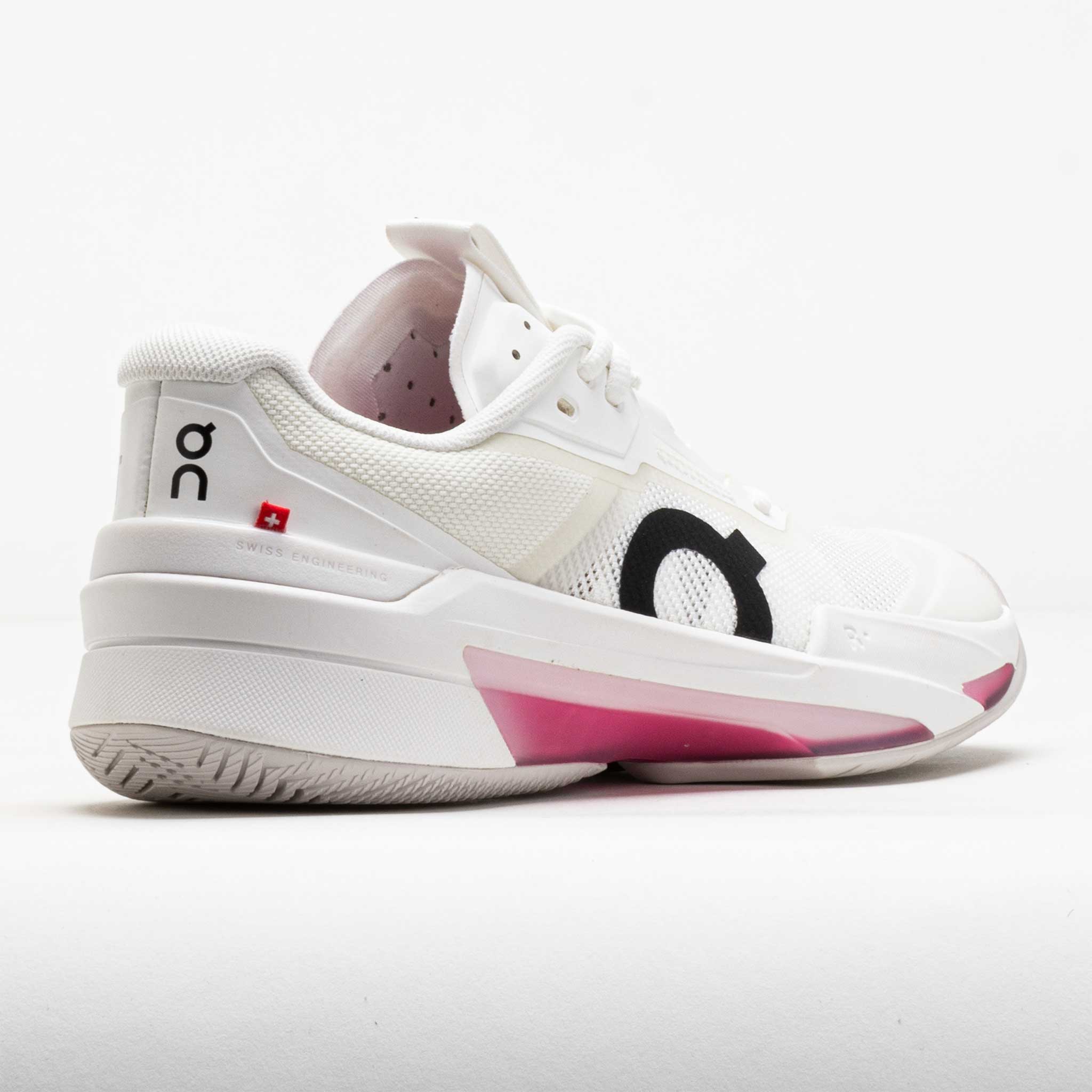 On The Roger Pro Fire Damen Tennis Schuhe in Weiß/Pink 6