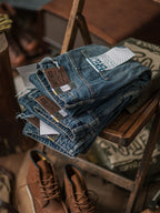 RiffRaff Herren Relaxed Fit Jeans - Vintage Wasch Denim - Lässiger Stil - Bequem — Image 9