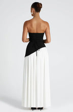 Marke Abendkleid Asymmetrisch Schulterfrei Eleganz — Image 16