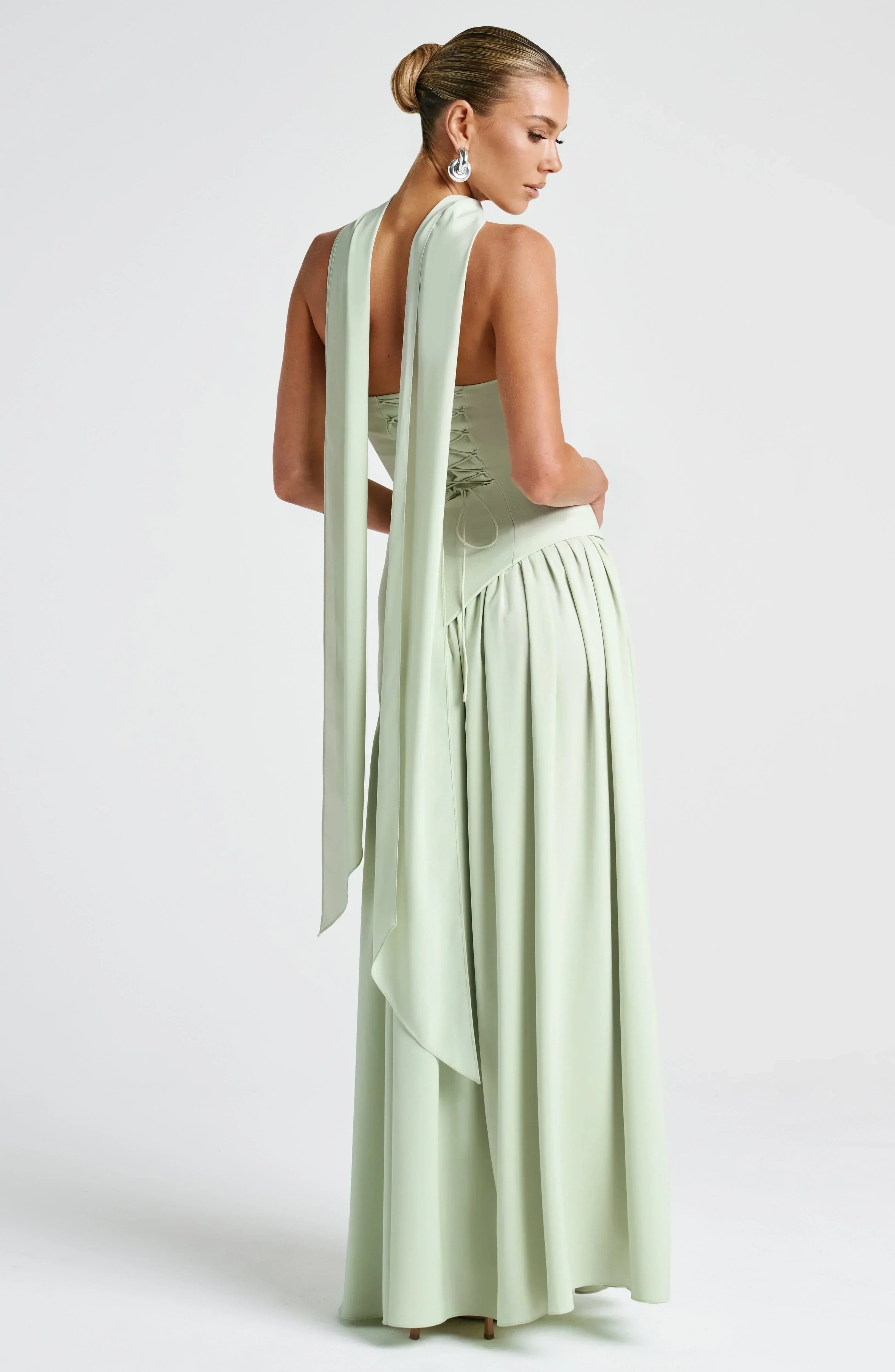 Marke Abendkleid Asymmetrisch Schulterfrei Eleganz — Image 23