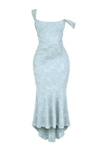 Marke Abendkleid mit Spitzen-Design und asymmetrischem Saum — Image 13