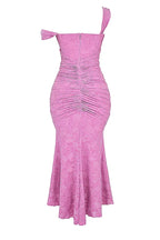 Marke Abendkleid mit Spitzen-Design und asymmetrischem Saum — Image 33