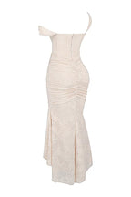 Marke Abendkleid mit Spitzen-Design und asymmetrischem Saum — Image 28