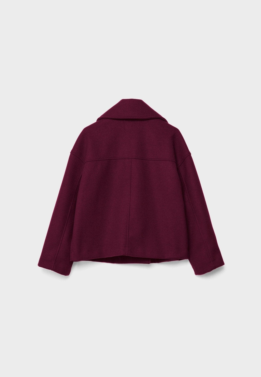 Marke Damen-Kurzmantel Wollmischung Doppelt Geknöpft — Image 17