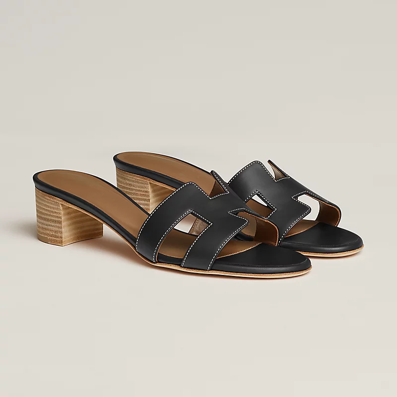 Solea Sandalen in Schwarz, Weiß, Braun — Image 10