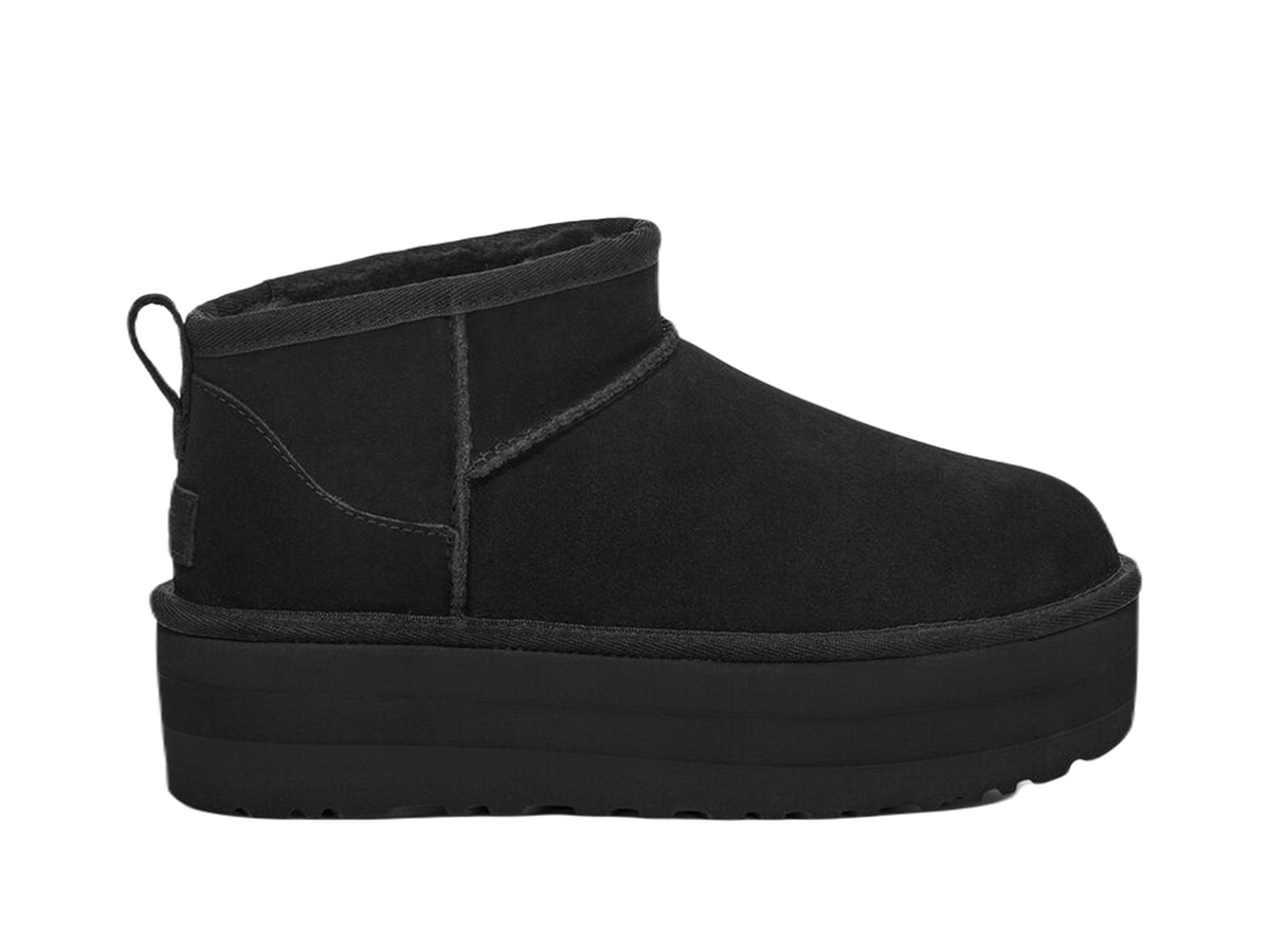 UGG Classic Ultra Mini Platform Schwarz Damen